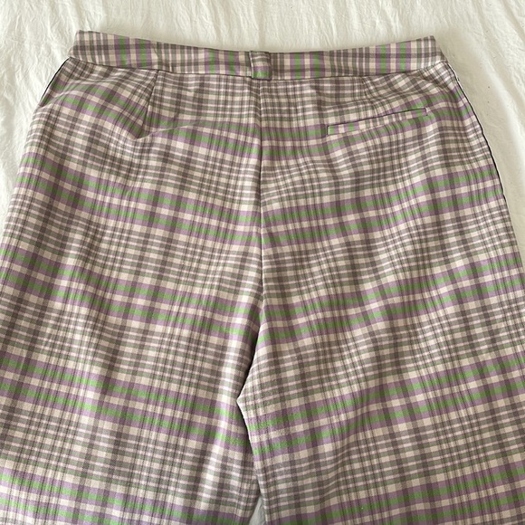 ***worn once*** plaid collusion pants - Picture 4 of 4
